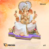 36 Inch Ganpati Murti (Eco Friendly Ganpati)