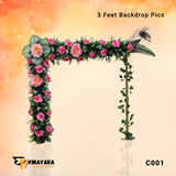 Floral Backdrop Stand