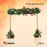 Floral Backdrop Stand