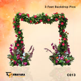 Floral Backdrop Stand