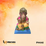 PMA6 - 6 Inch Eco Friendly Ganesha Idol