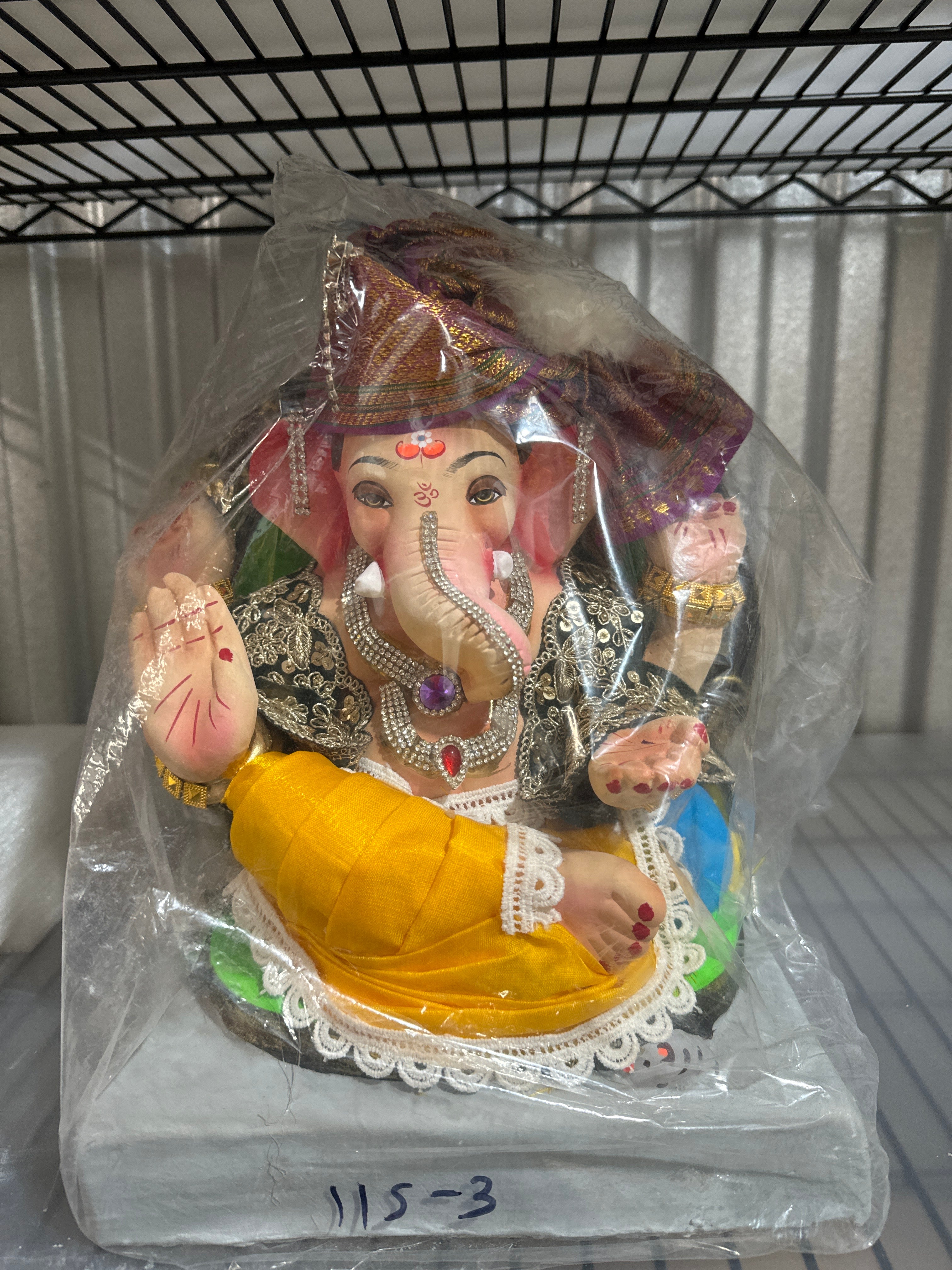 Ganesha EF115-3 (12 Inch) (Eco-Friendly Ganpati)