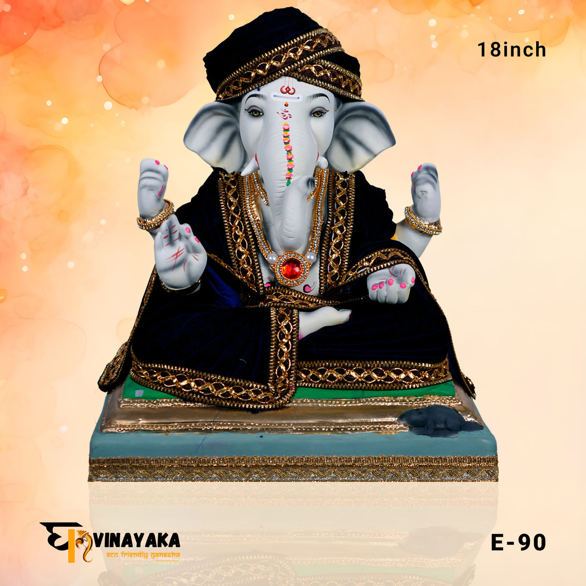 PME90 18 Inch Murti (Eco Friendly Ganesha)