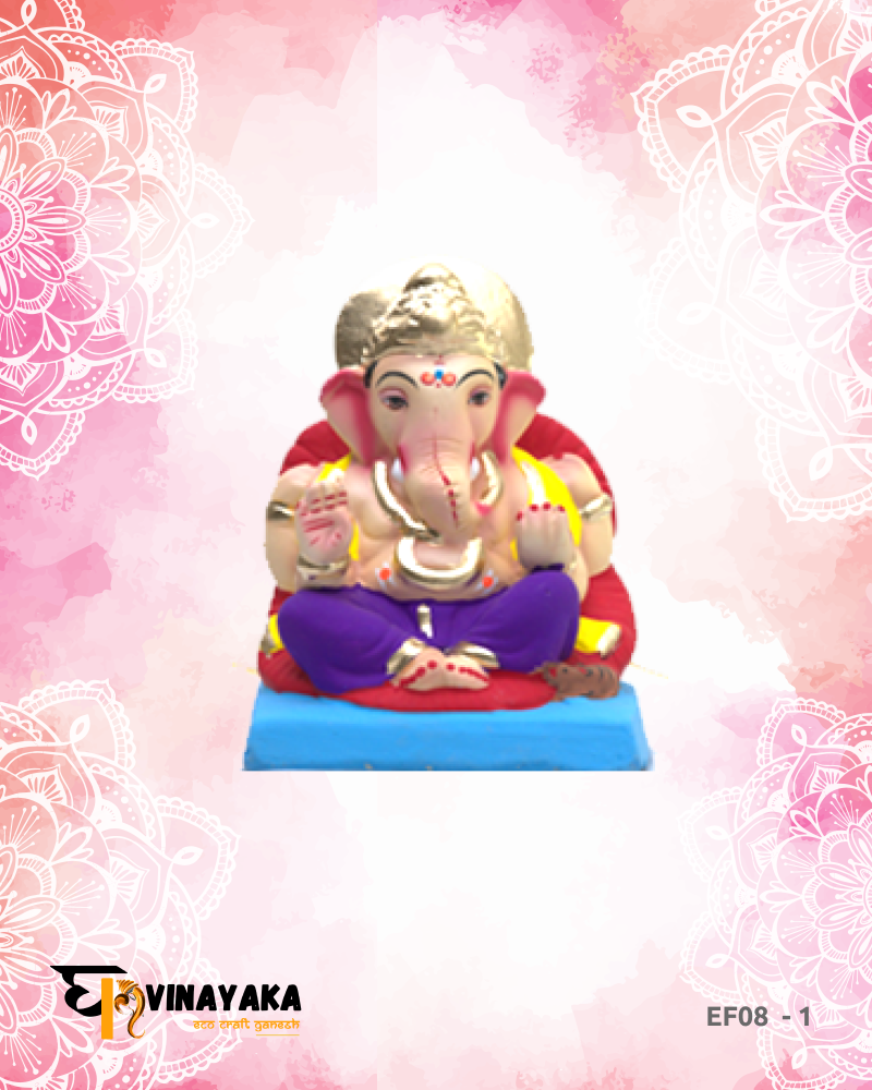 Ganesha EF08 (6 Inch) (Eco-Friendly Ganesha)