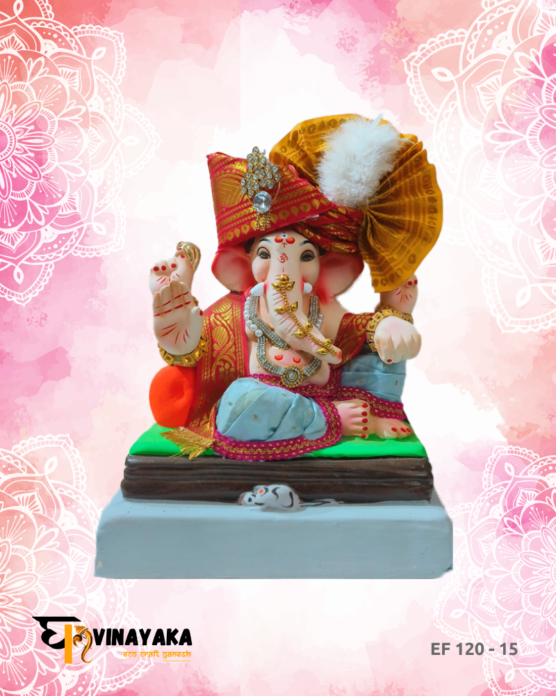 Ganesha EF120-15 (12 Inch) (Eco-Friendly Ganpati)