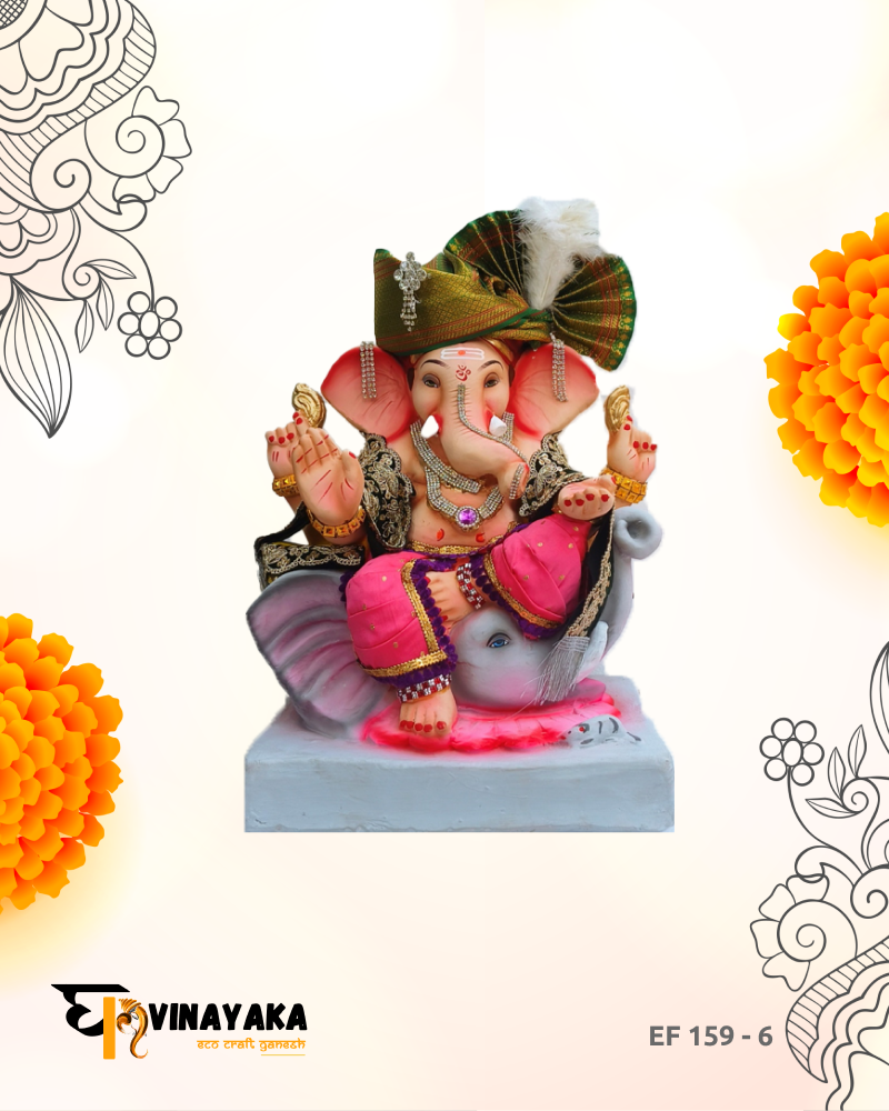 Ganesha EF159-6 (15 Inch)  (Eco-Friendly Ganesha)