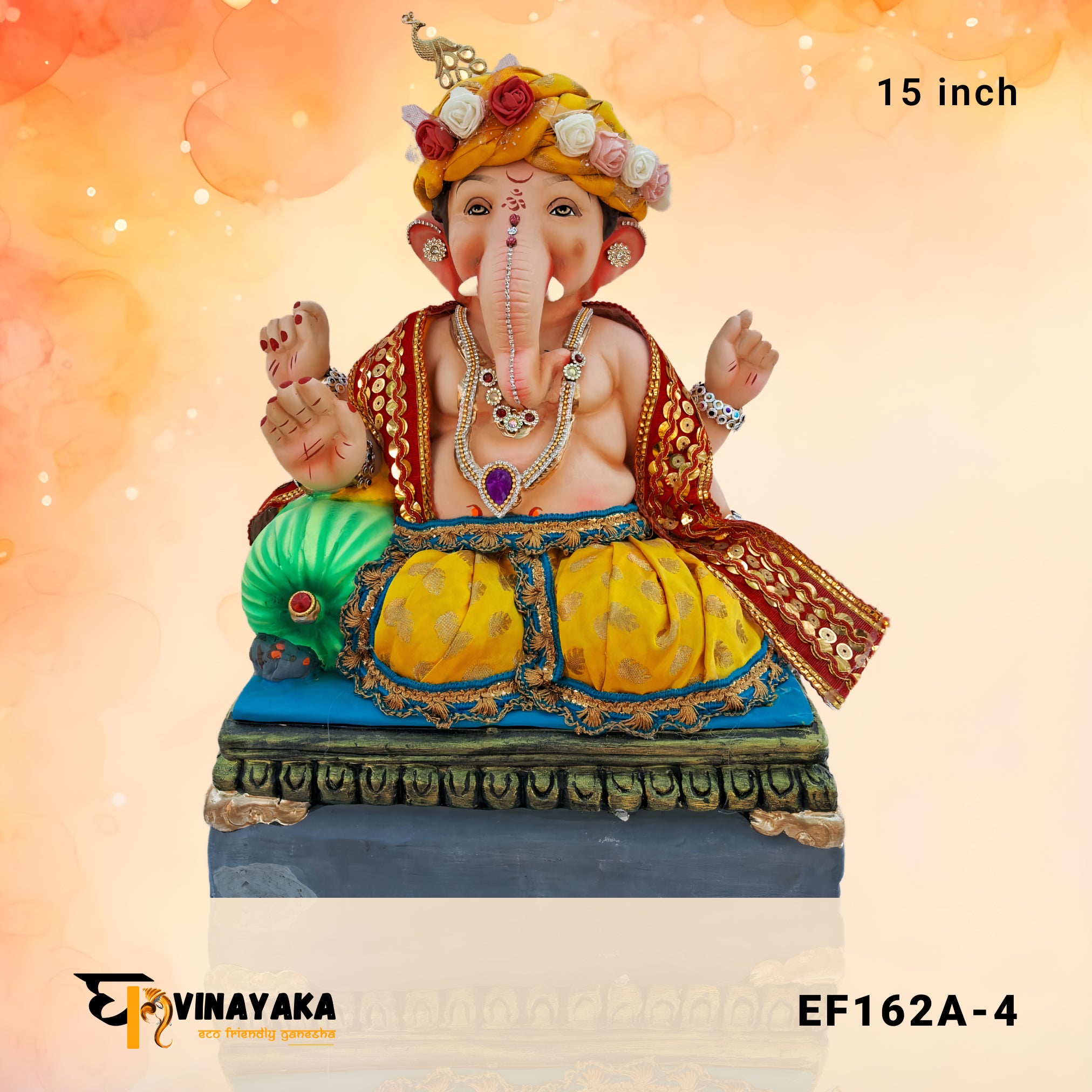 EF162A 15-Inch (Eco-Friendly Ganapati)