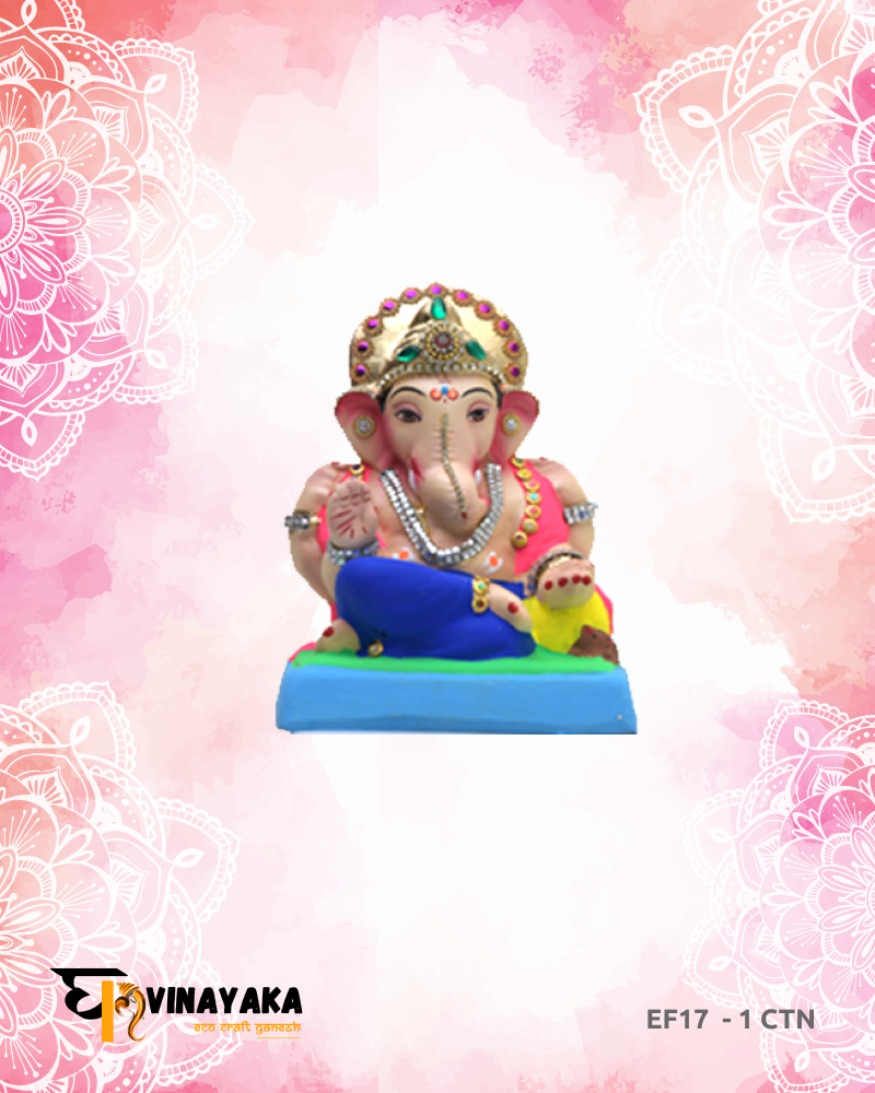 Ganesha EF17 (6 Inch) (Eco-Friendly Ganesha)