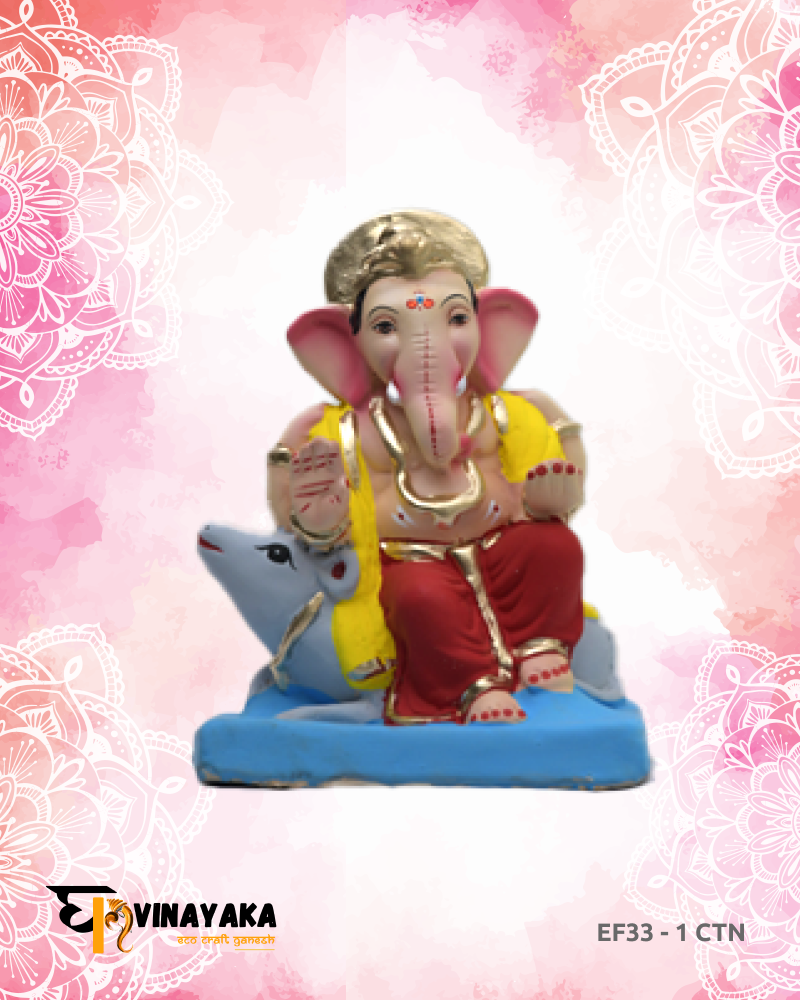 Ganesha EF33 (8 Inch) (Eco-Friendly Ganpati)