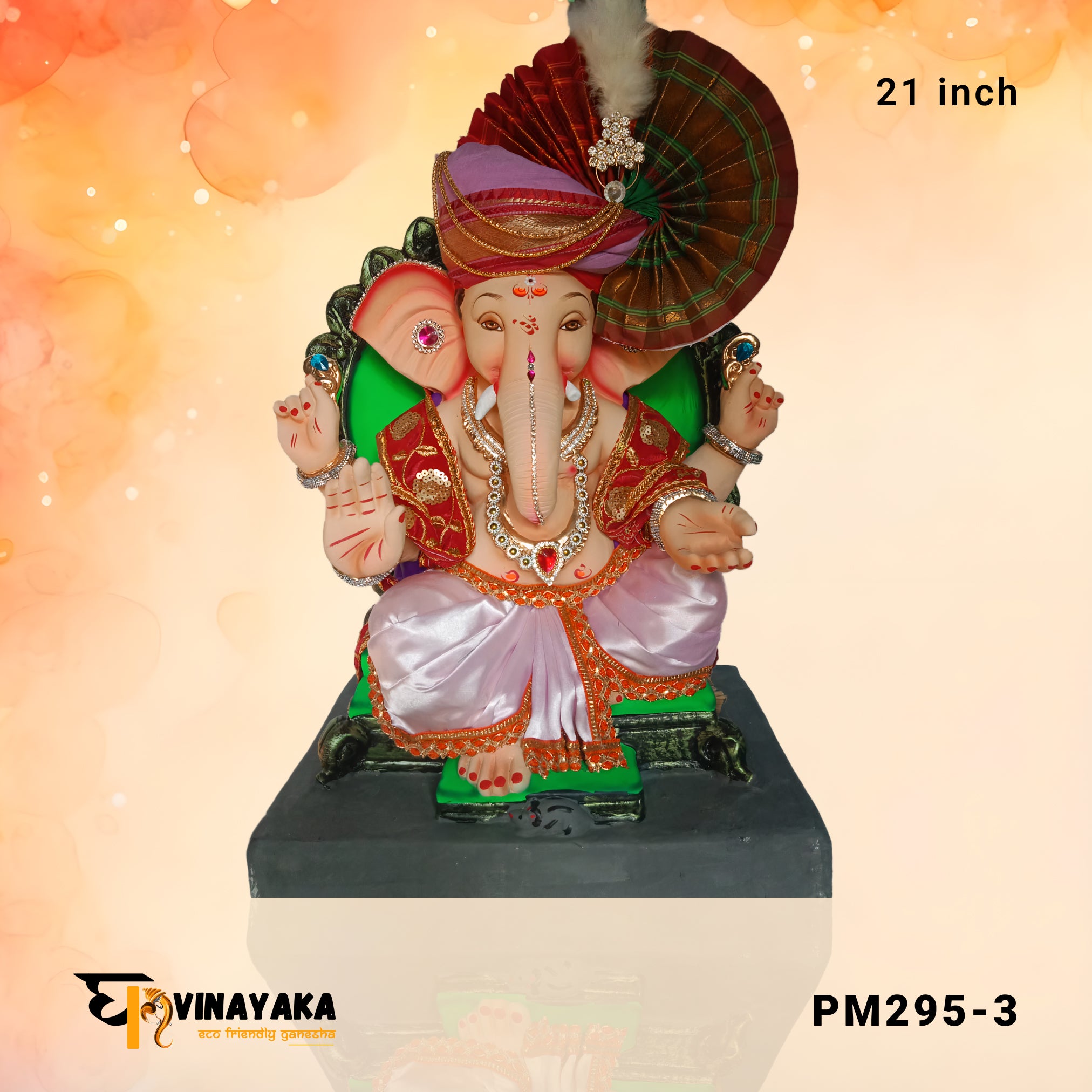 PM295  21-Inch (Eco-Friendly Ganapati)