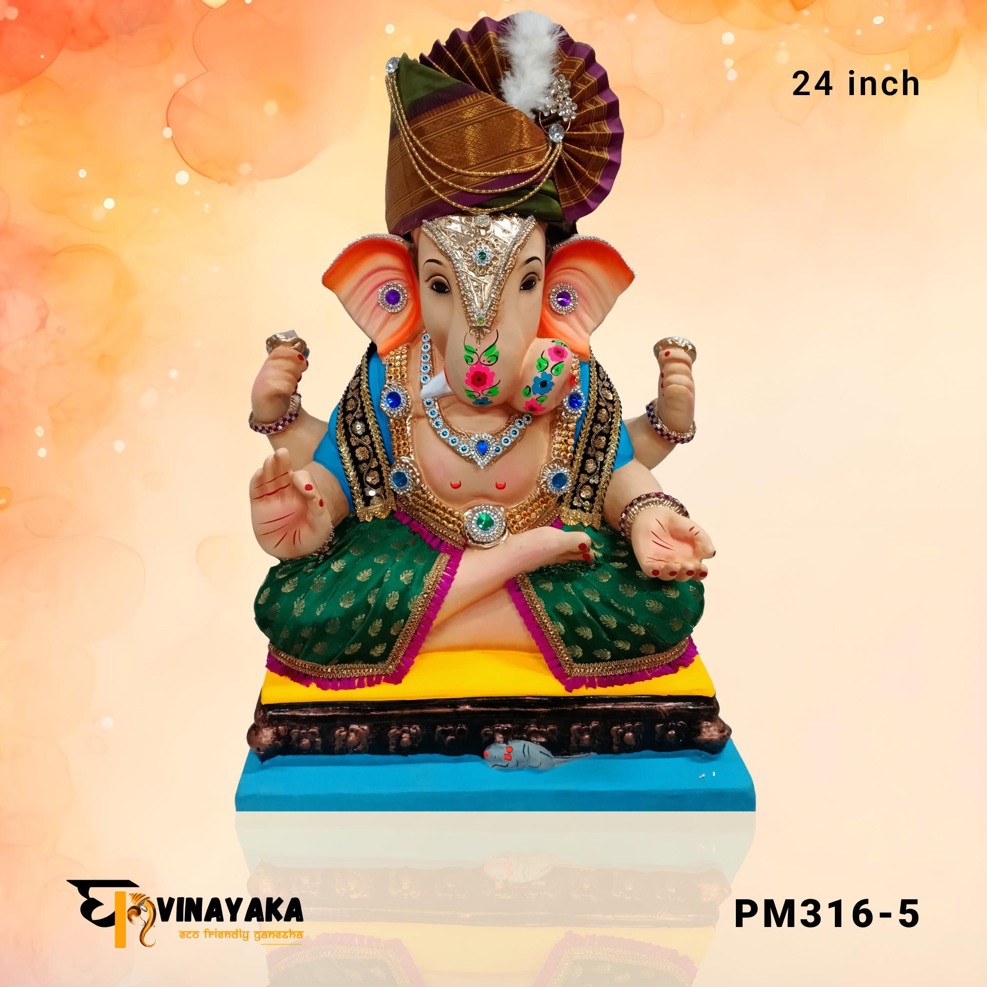 PM316 24-Inch (Eco Friendly Ganesha)
