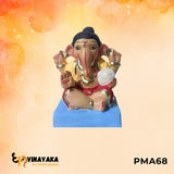 PMA68 - 6 Inch Eco Friendly Ganesha Idol