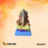 PMA71 - 6 Inch Eco Friendly Ganesha Idol