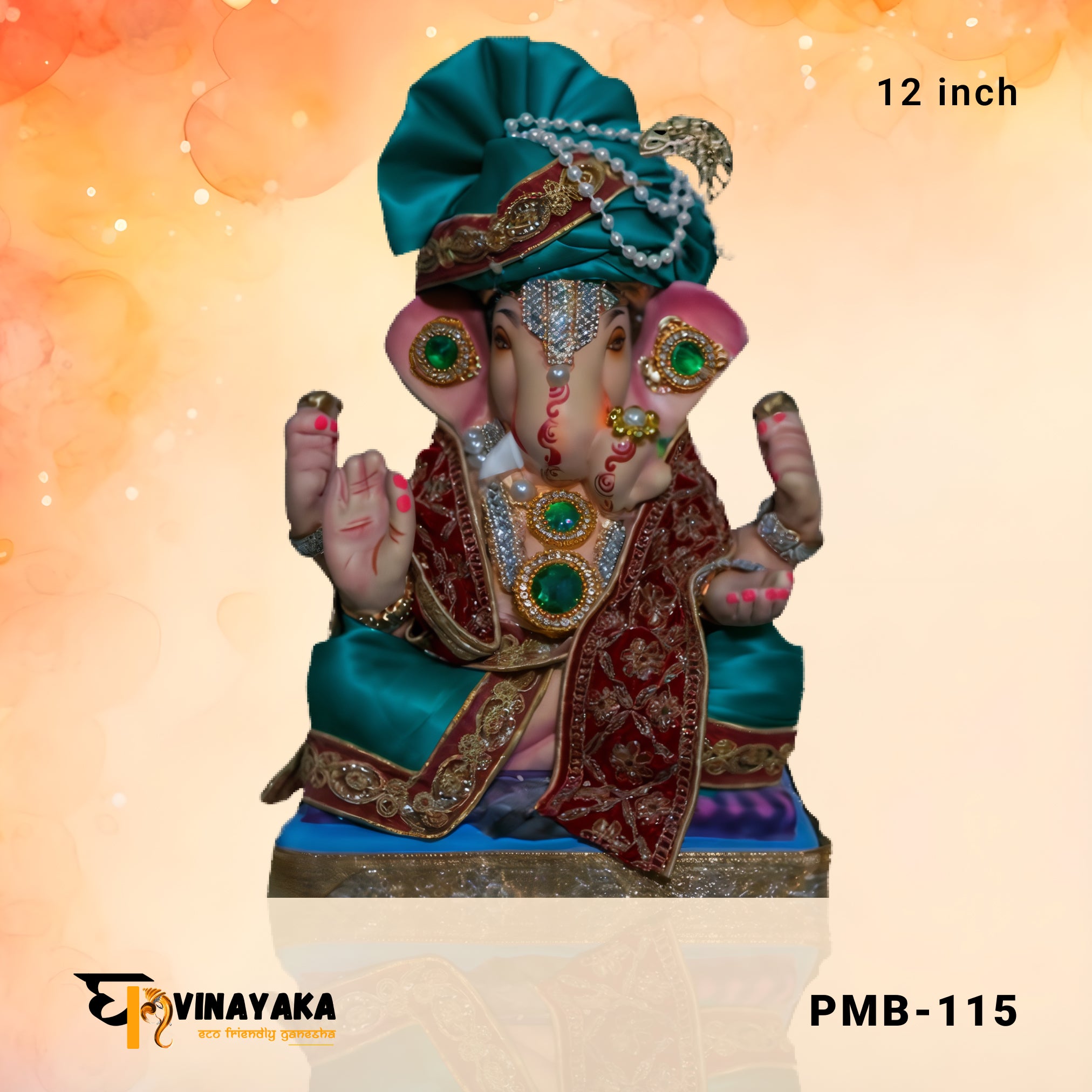 PM004-3 12 Inch (Eco Friendly Ganpati)