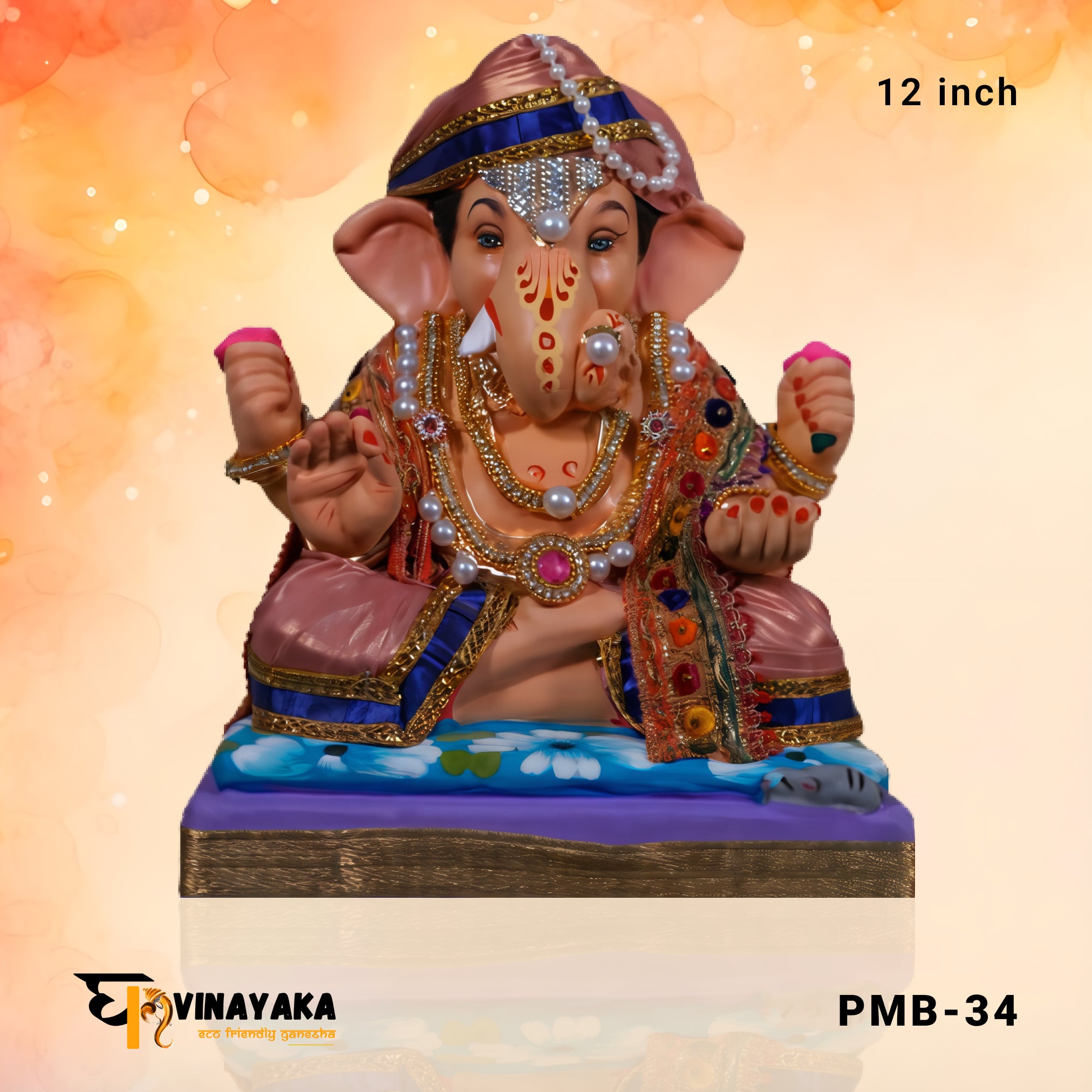 PM004-2 12 Inch (Eco Friendly Ganpati)