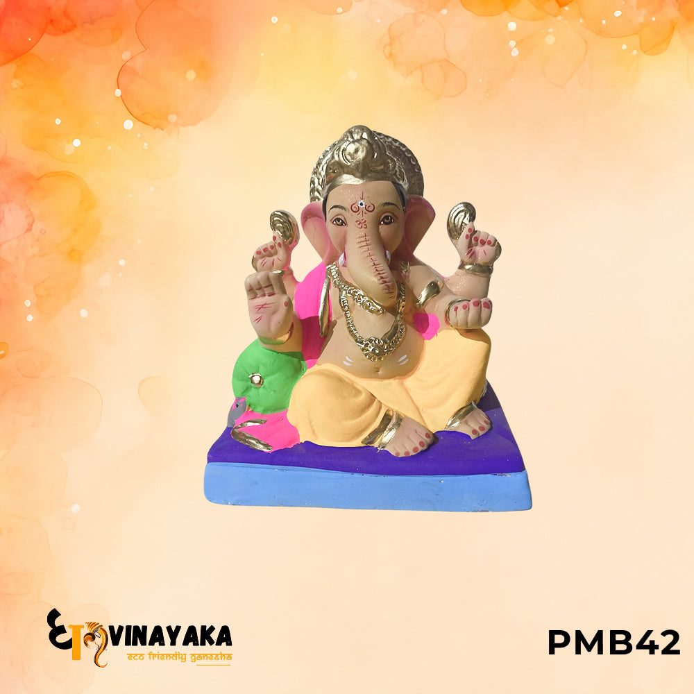 PMB42 - 8 Inch Eco Friendly Ganesha Idol