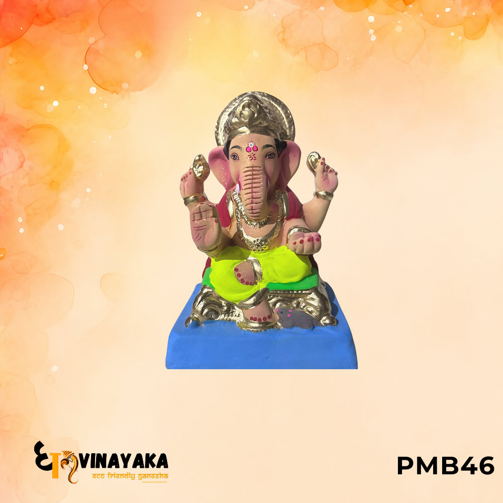 PMB46 - 8 Inch Eco Friendly Ganesha Idol