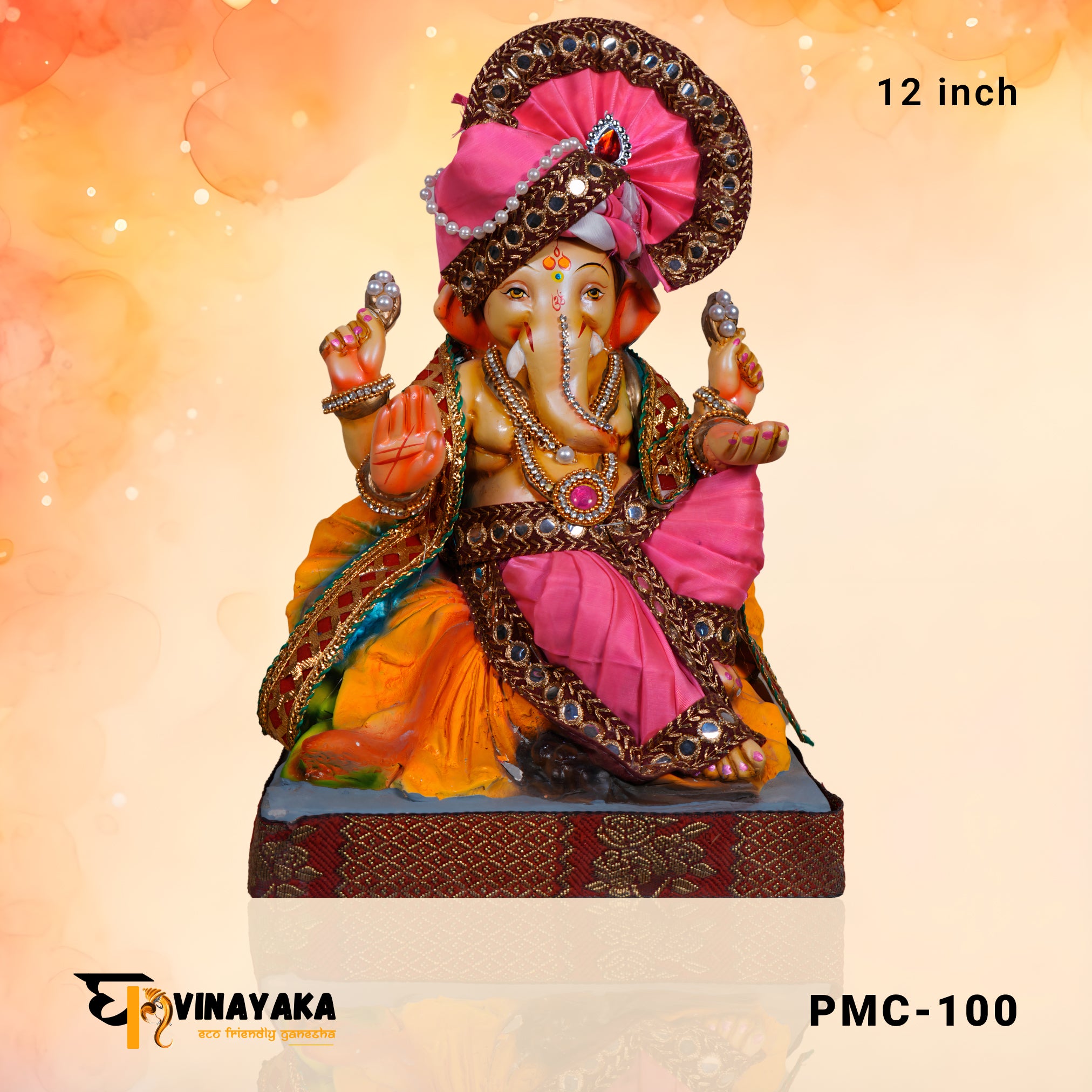 PM013 12 Inch (Eco friendly Ganesha)