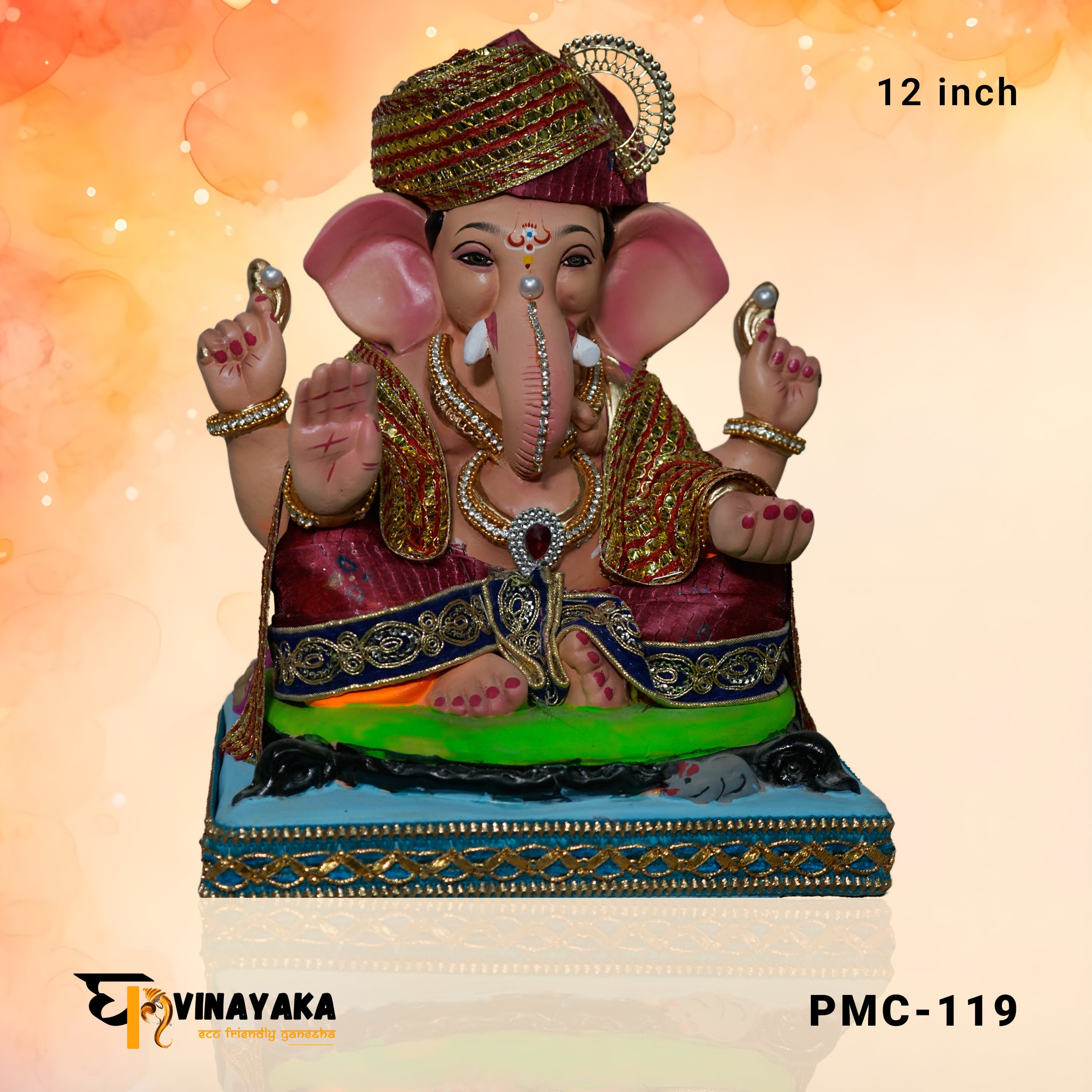 PM009 12 Inch (Eco friendly Ganpati)