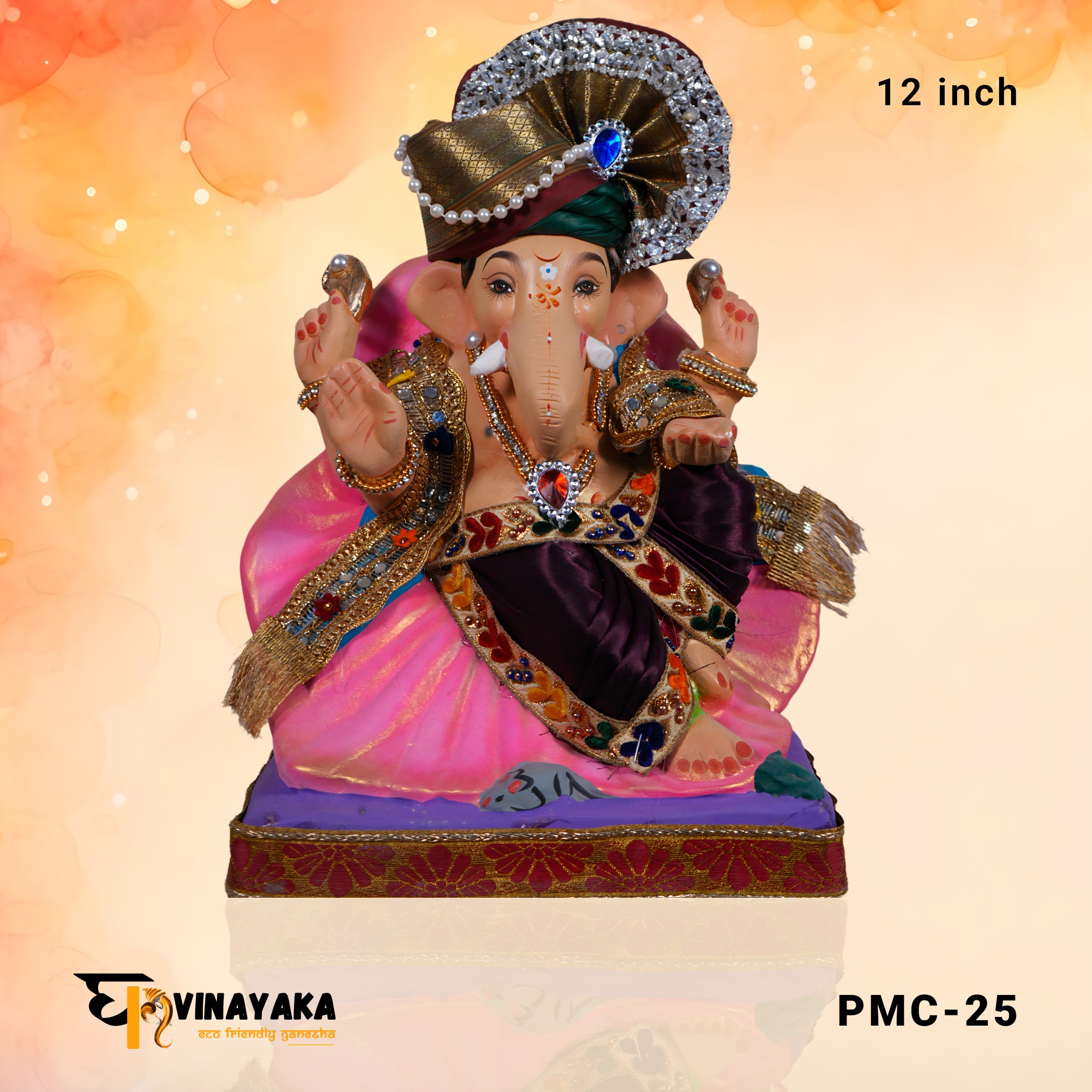 PM013 12 Inch (Eco friendly Ganesha)