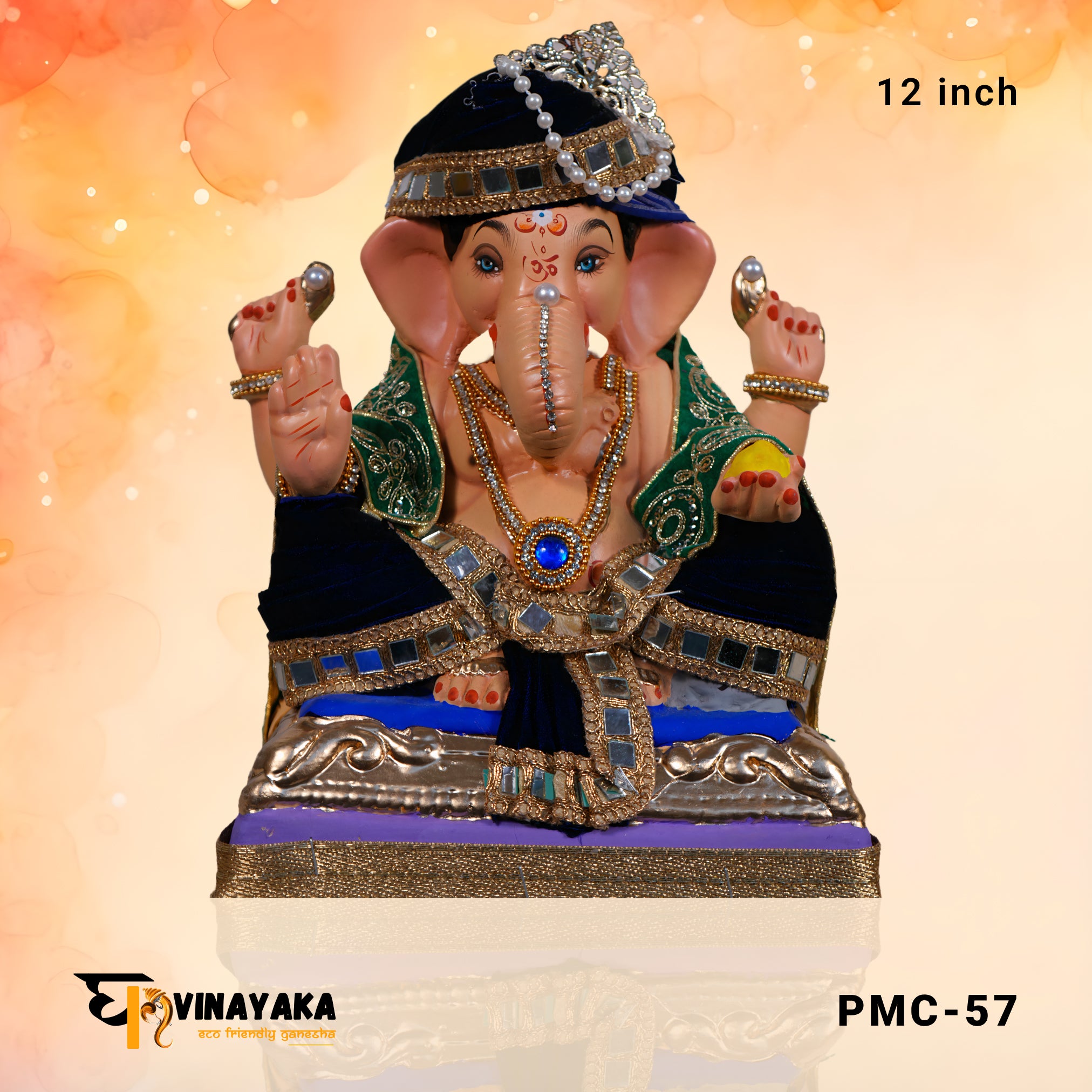 PM008-2 12 Inch (Eco Friendly Ganpati)