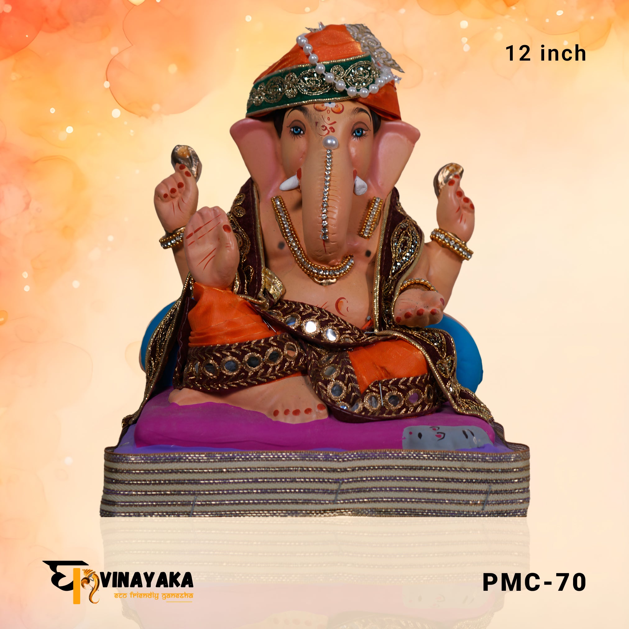 PM007 12 Inch (Eco Friendly Ganpati)