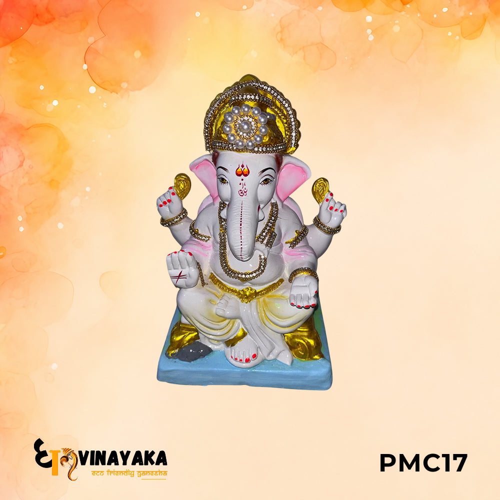 PMC17 - 10 Inch Eco Friendly Ganesha Idol