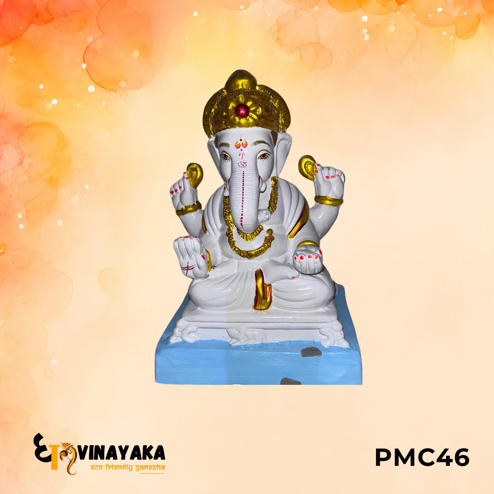 PMC46 - 10 Inch Eco Friendly Ganesha Idol
