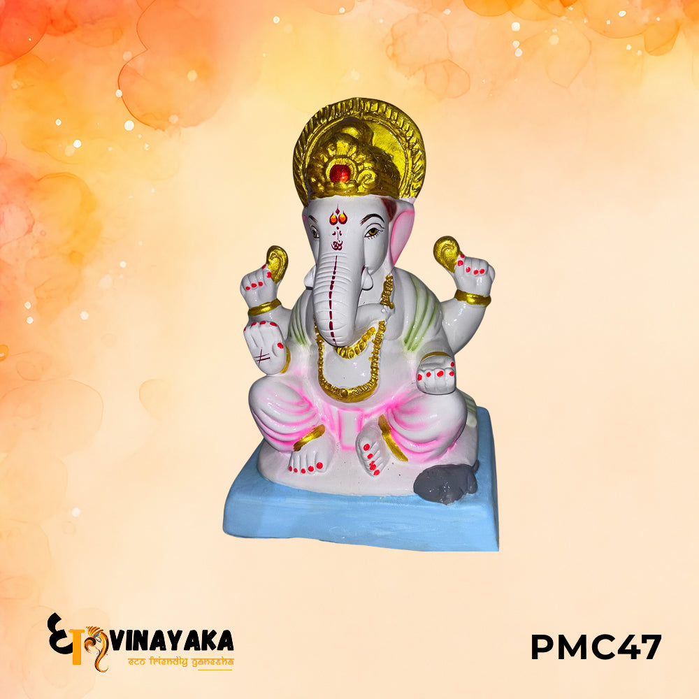 PMC47 - 10 Inch Eco Friendly Ganesha Idol