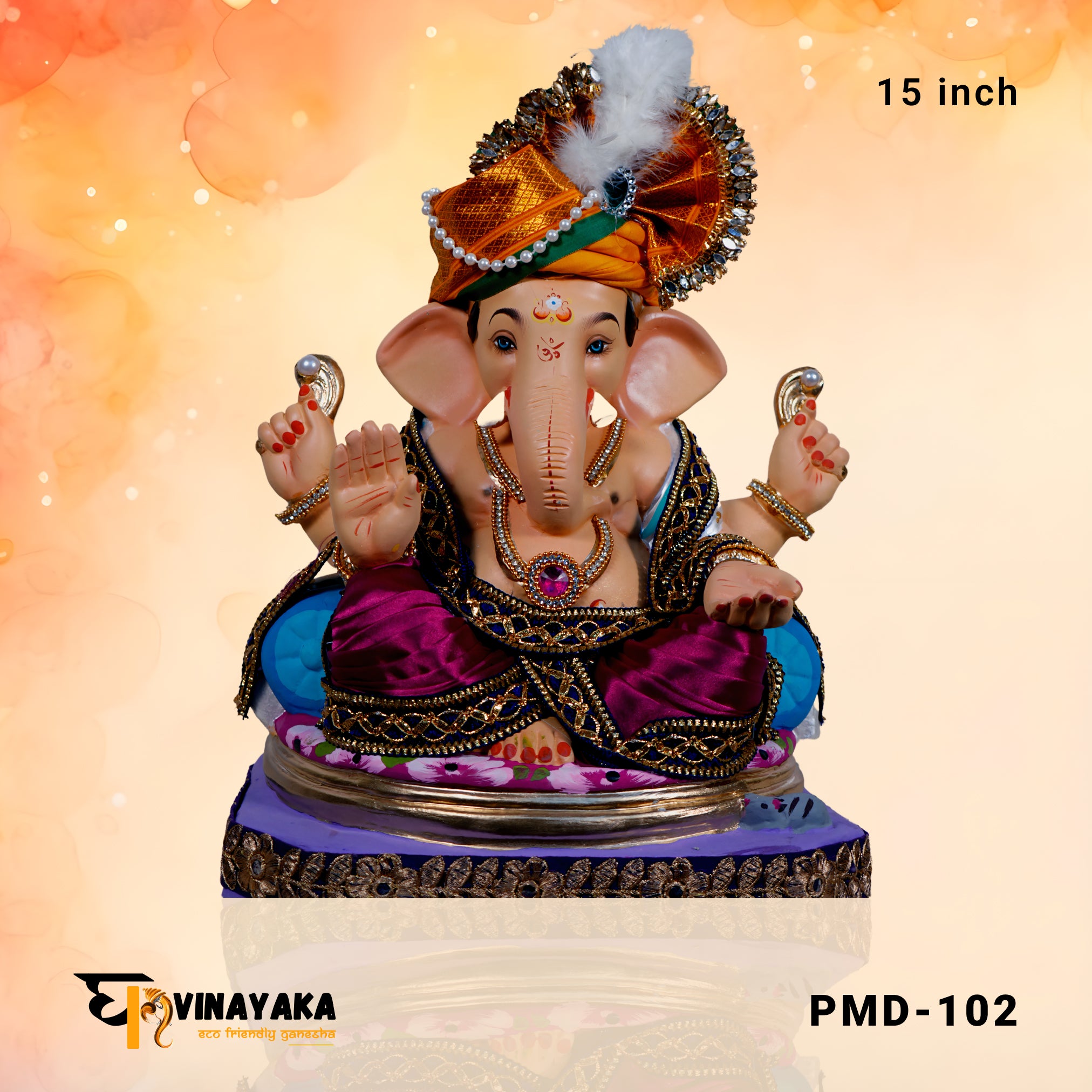 PM032-2 15-Inch (Eco friendly Ganesha)
