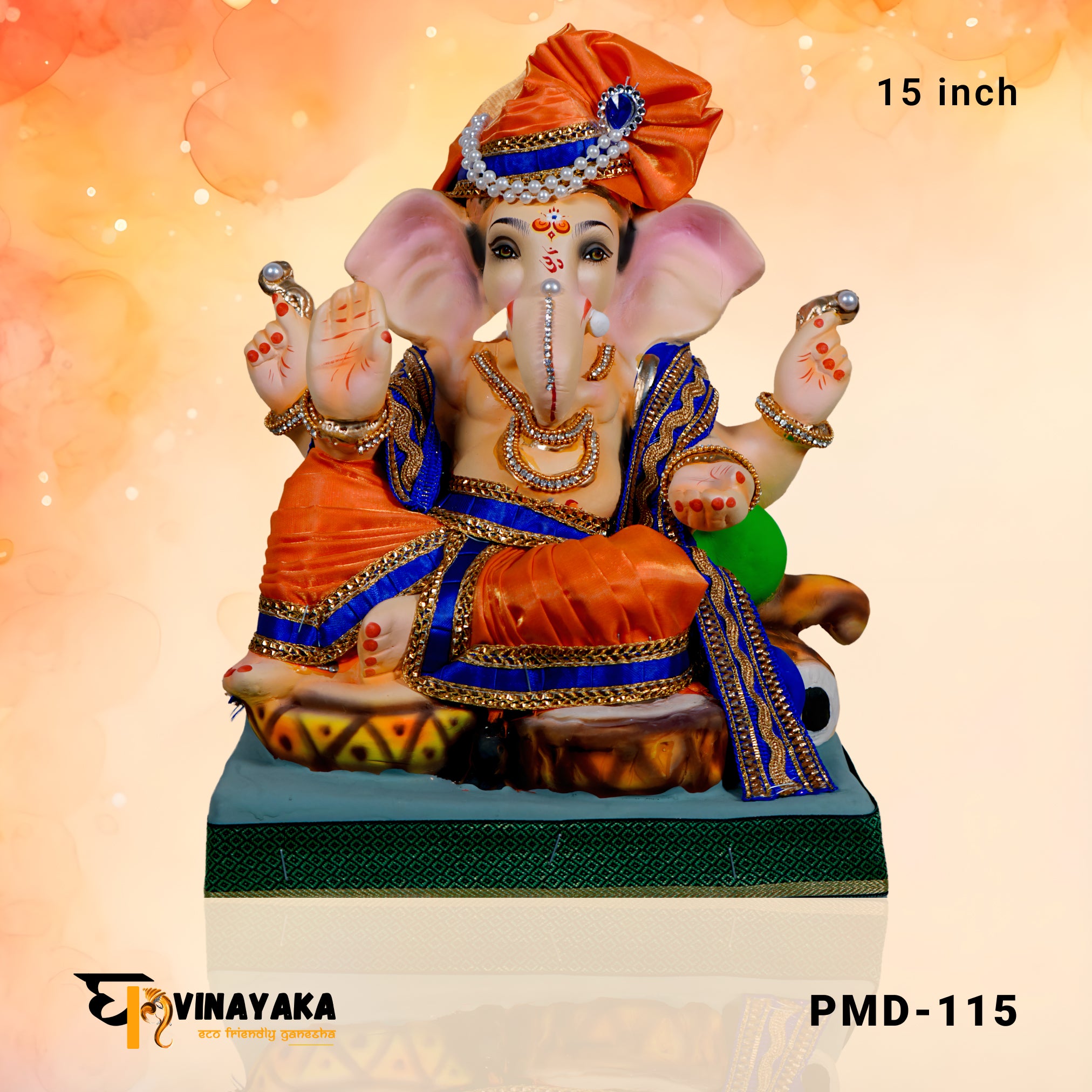PM036-2 15-Inch (Eco friendly Ganpati)