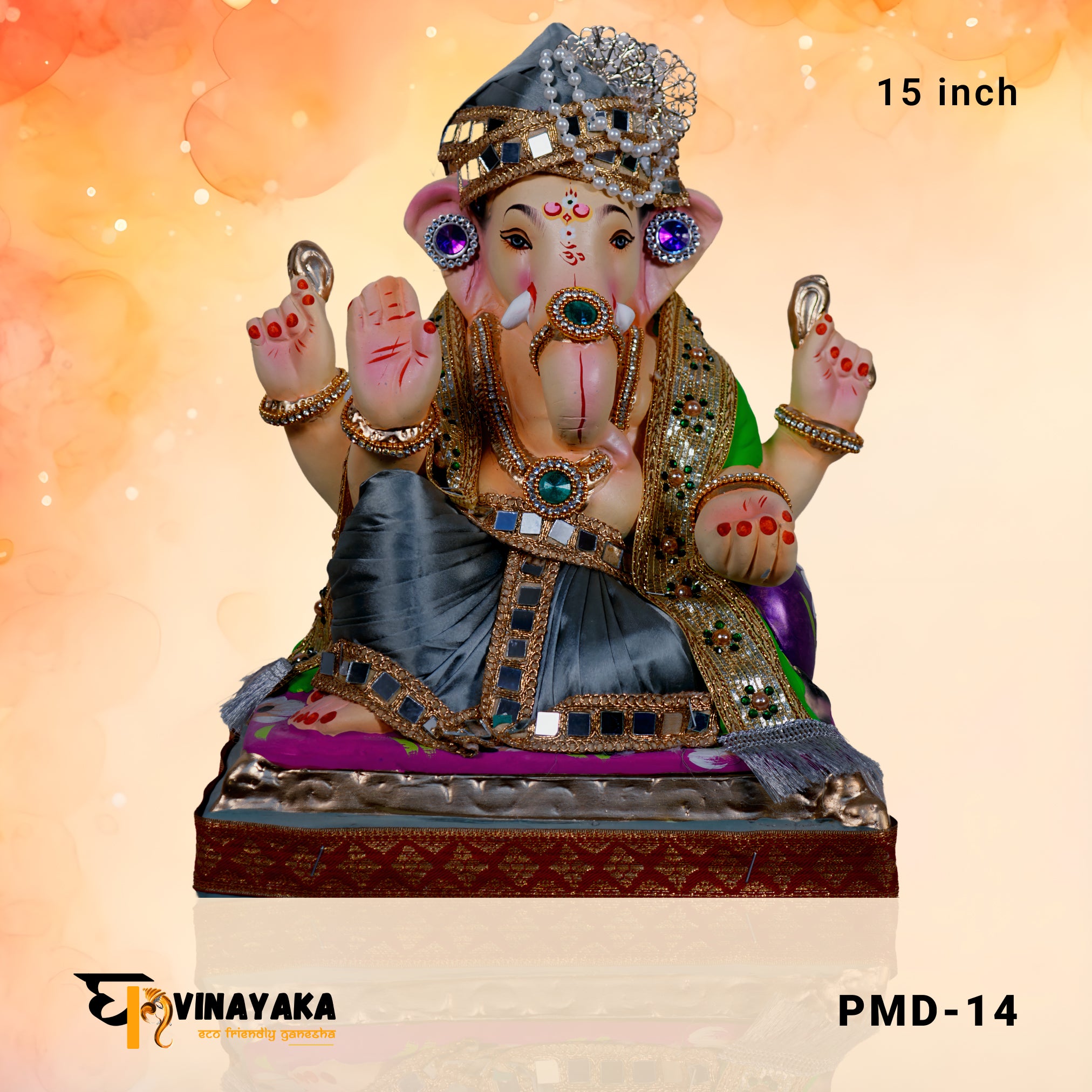 PM036-1  15-Inch (Eco friendly Ganpati)