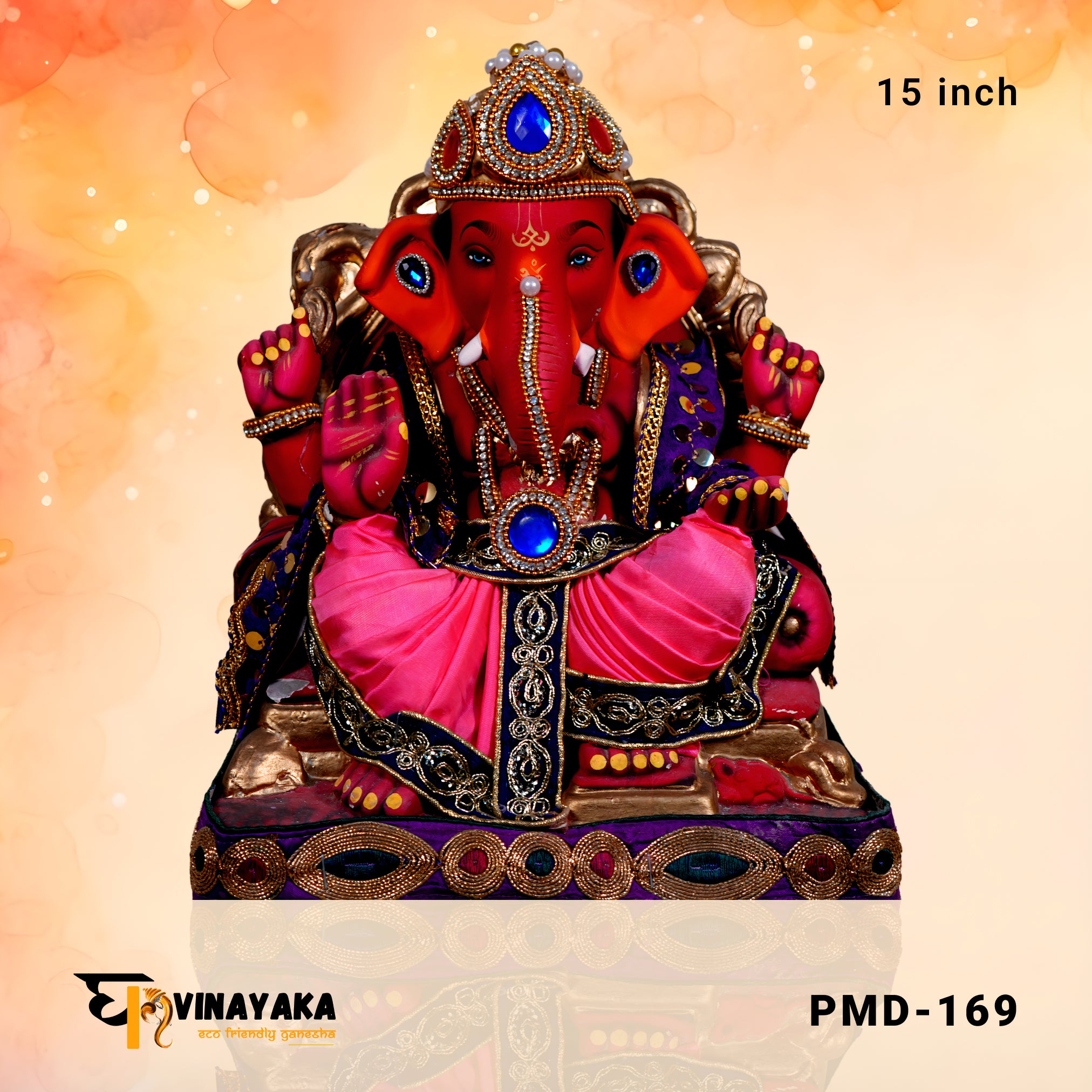 PM023 15-Inch (Eco friendly Ganpati)