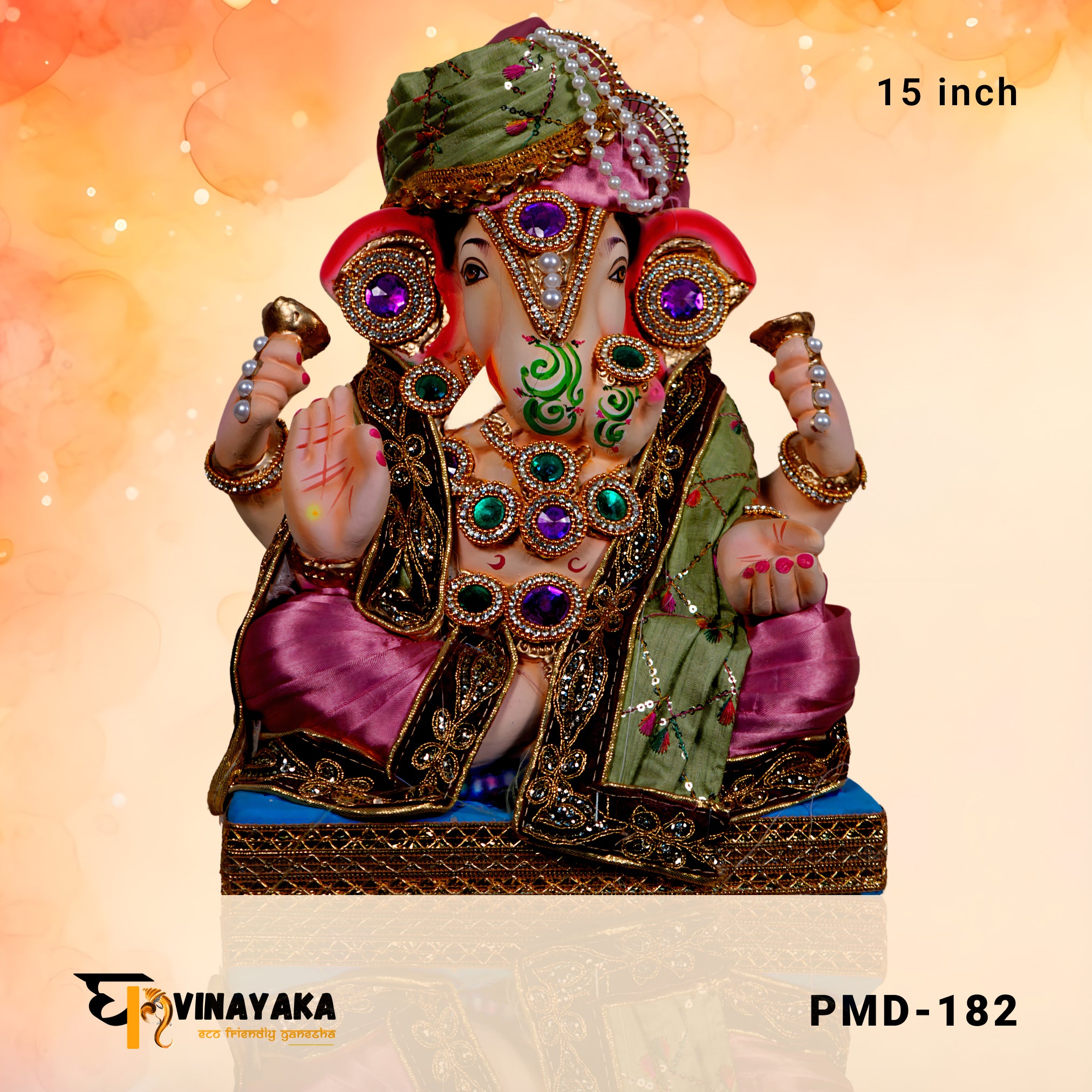 PM020-2 15-Inch (Eco friendly Ganpati)