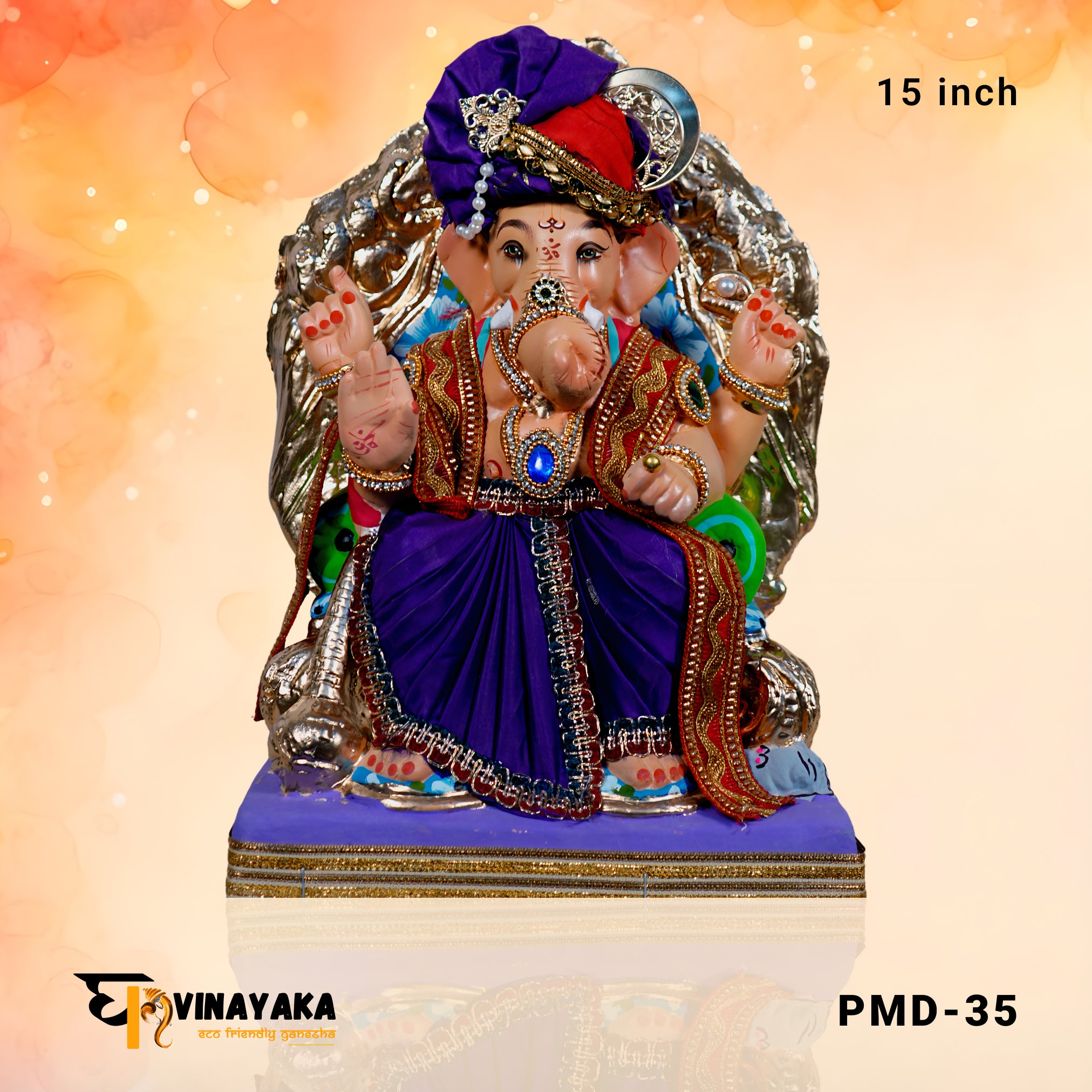 PM024-1 15-Inch (Eco friendly Ganpati)