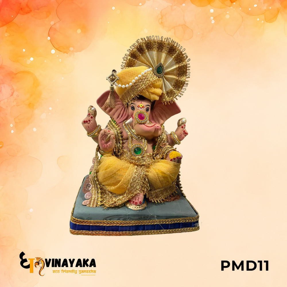 PMD11 - 12 Inch Eco Friendly Ganesha Idol