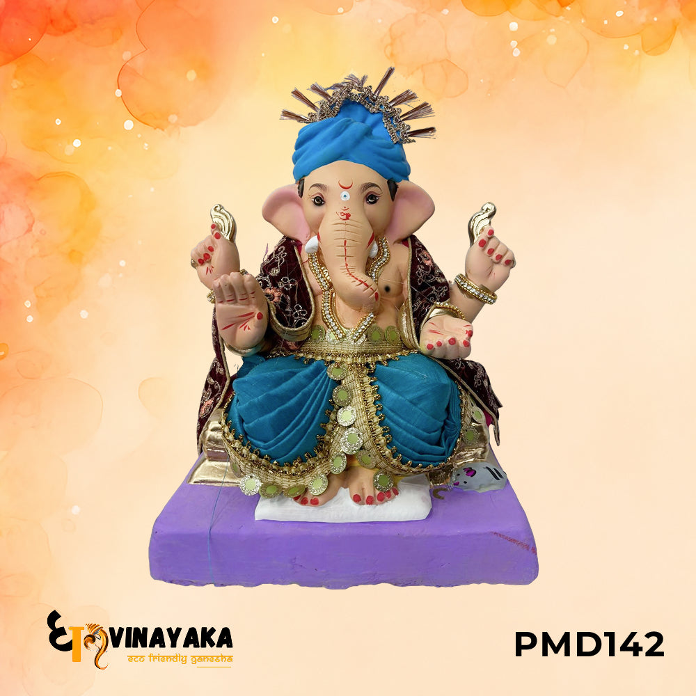 PMD142 - 12 Inch Eco Friendly Ganesha Idol