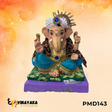 PMD143 - 12 Inch Eco Friendly Ganesha Idol