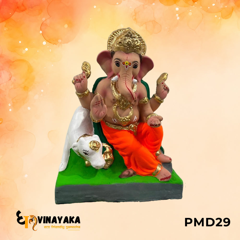 PMD29 - 12 Inch Eco Friendly Ganesha Idol