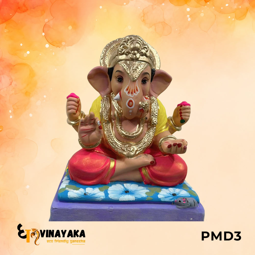 PMD3 - 12 Inch Eco Friendly Ganesha Idol