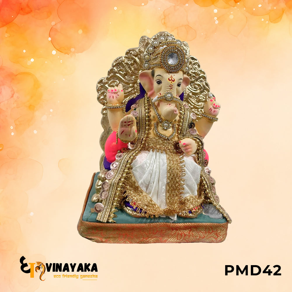 PMD42 - 12 Inch Eco Friendly Ganesha Idol