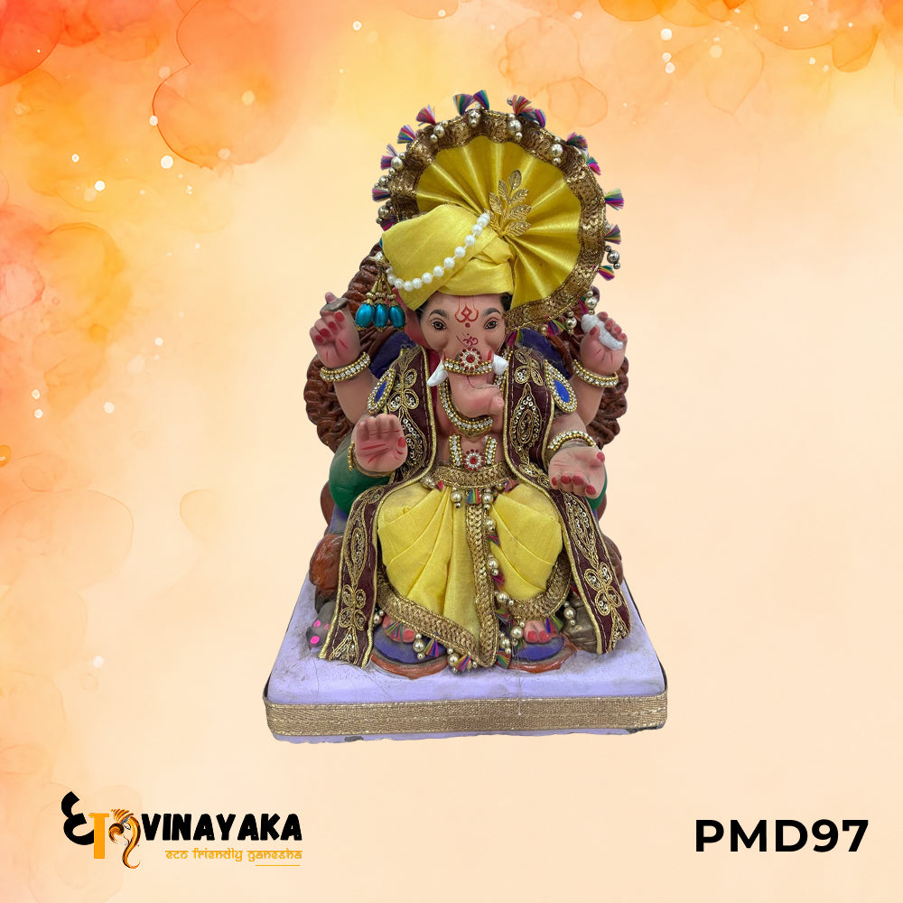 PMD97 - 12 Inch Eco Friendly Ganesha Idol