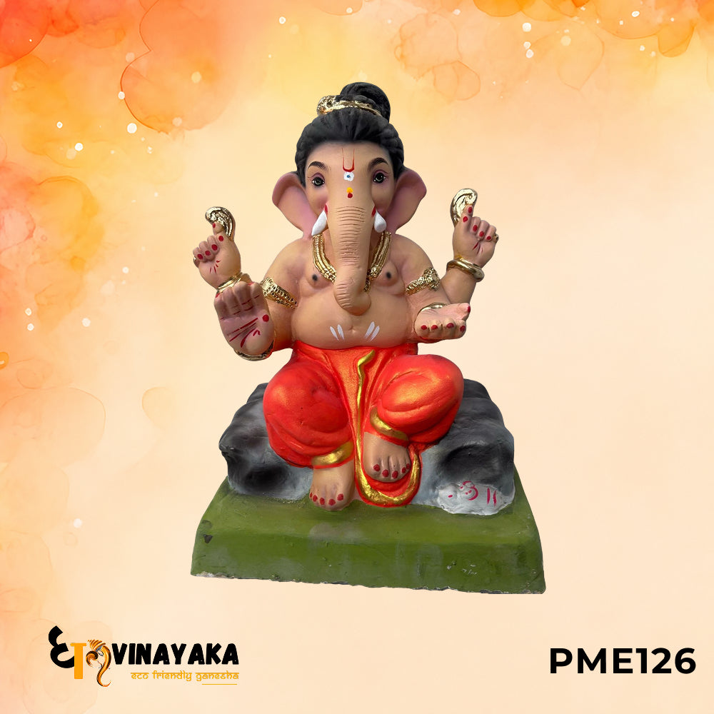 PME126 - 15 Inch Eco Friendly Ganesha Idol