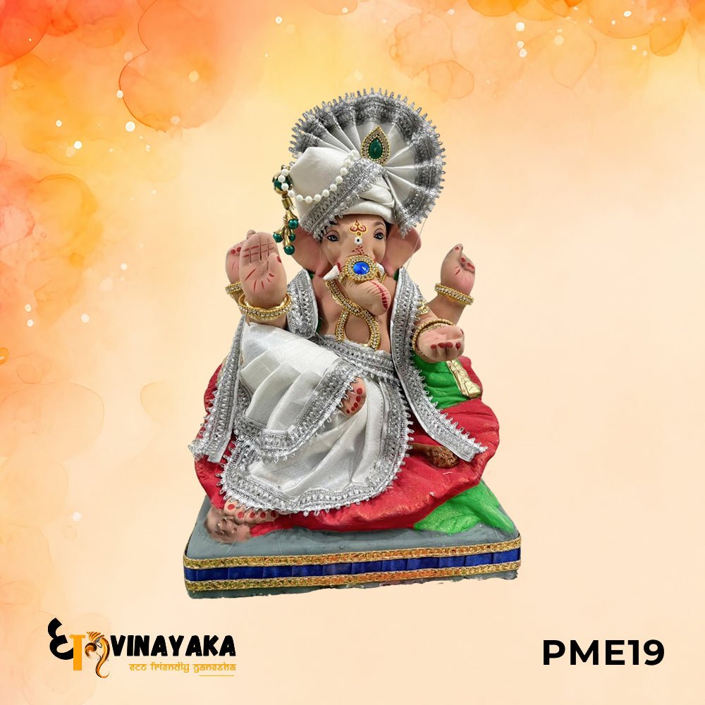 PME19 - 15 Inch Eco Friendly Ganesha Idol