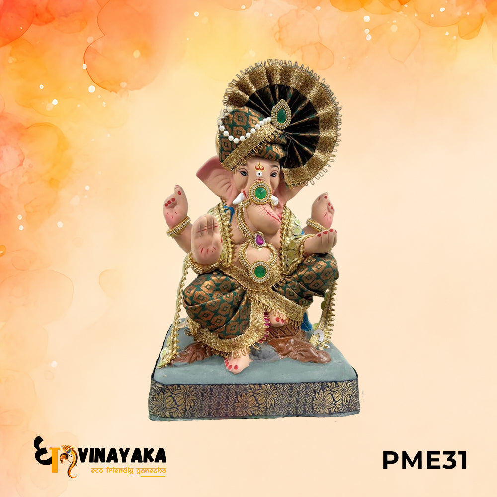 PME31 - 15 Inch Eco Friendly Ganesha Idol