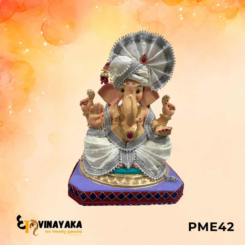 PME42 - 15 Inch Eco Friendly Ganesha Idol