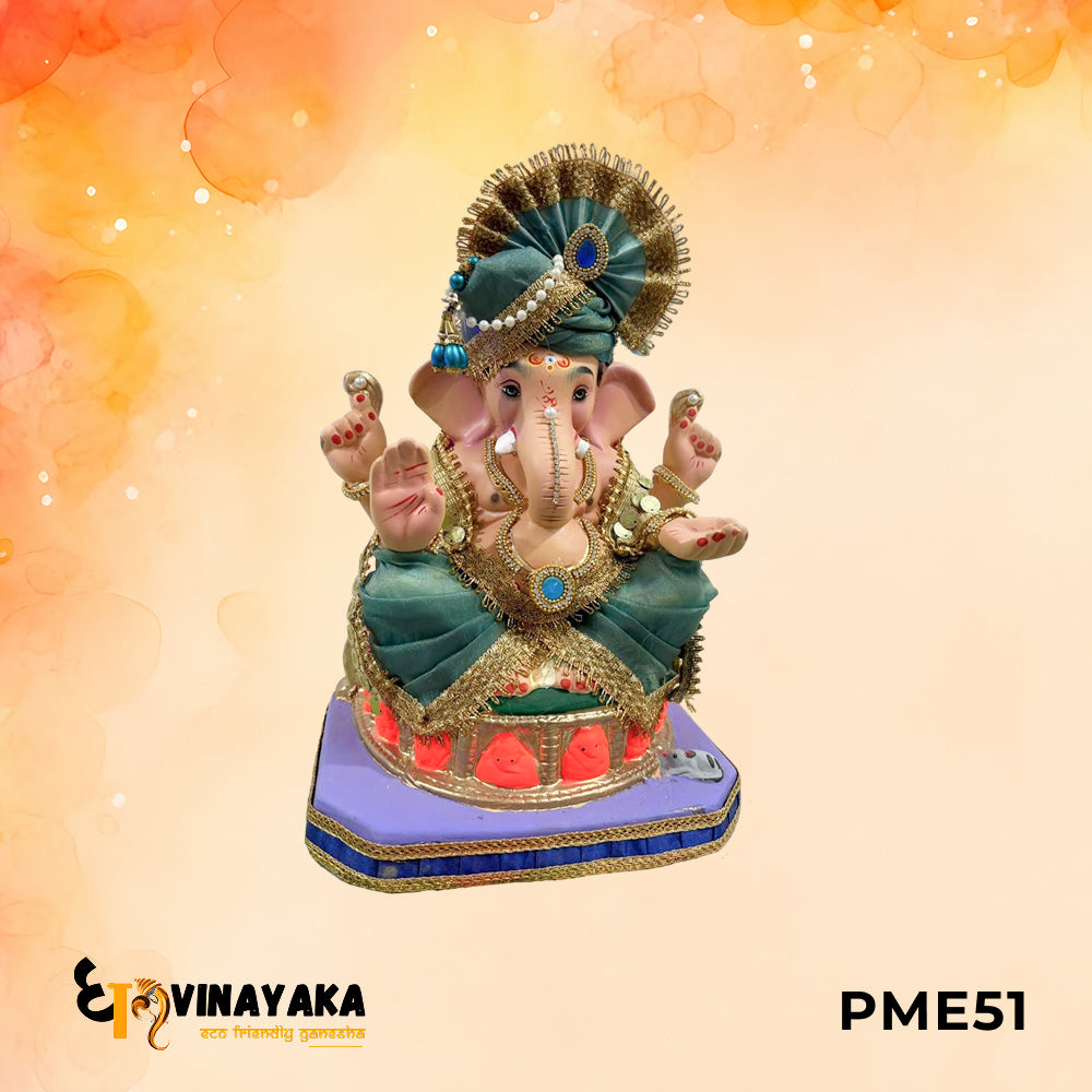 PME51 - 15 Inch Eco Friendly Ganesha Idol