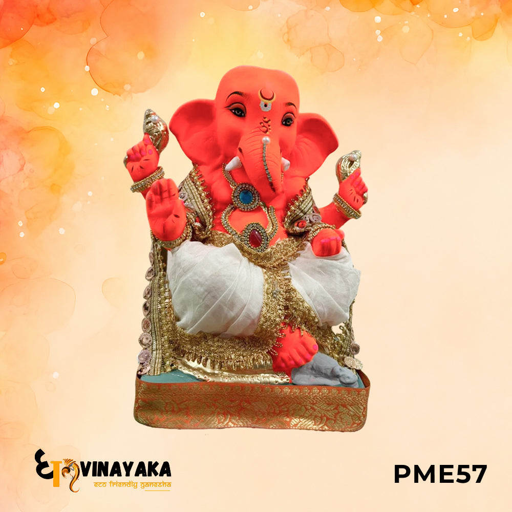 PME57 - 15 Inch Eco Friendly Ganesha Idol