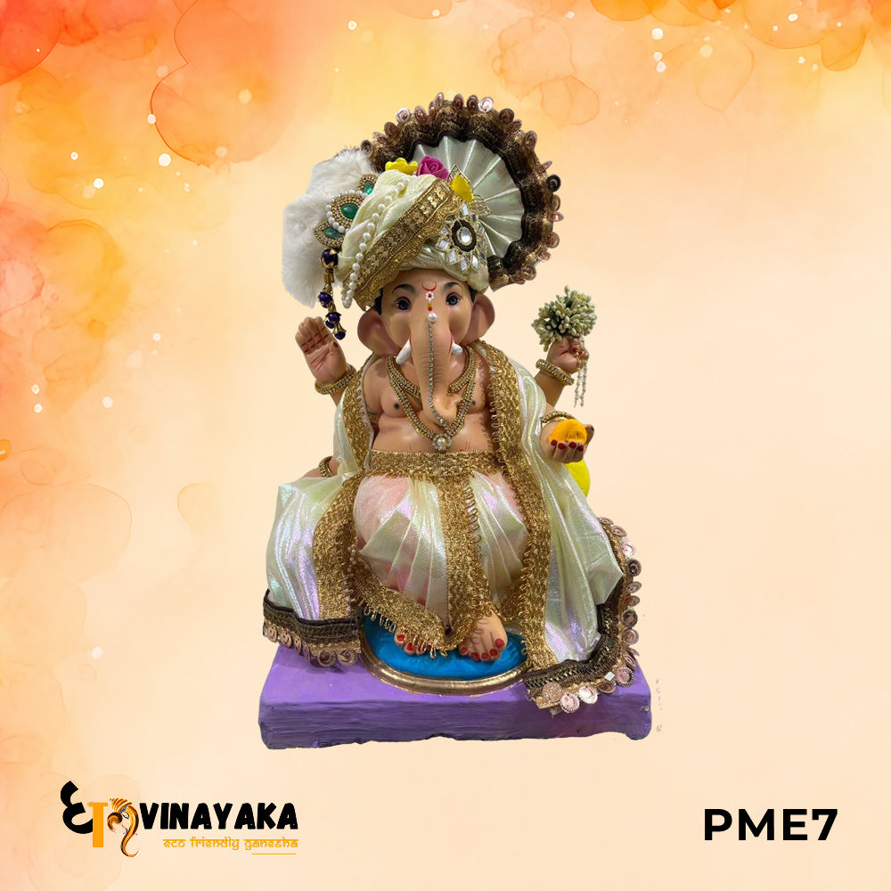 PME7 - 15 Inch Eco Friendly Ganesha Idol
