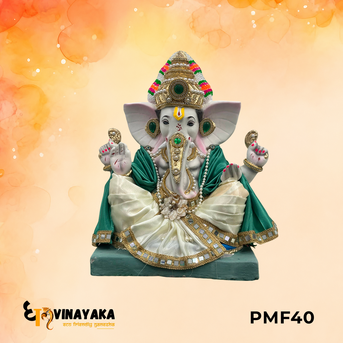 PMF40 - 18 Inch Eco Friendly Ganesha Idol